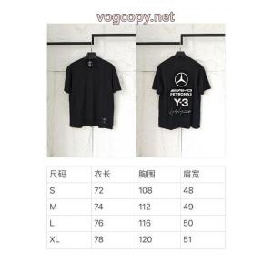 数量限定特売 トレンド感満載 限定版プリントY-3半袖Tシャツブランド コピー 安心