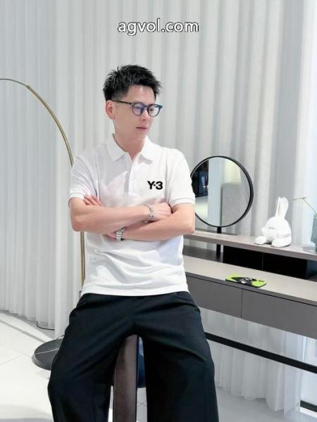 抜け感や着心地重視超稀少Y-3ブランド コピー半袖poloTシャツ 5