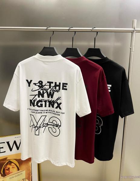 圧倒的な高級感 全民望むな新作 雑誌掲載 国内発ブランド フェイク半袖TシャツY-3 0 