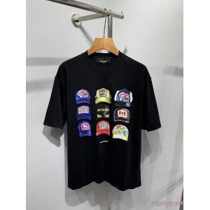 Tシャツコピー 通販ファッションスタッズ 品が良い サラサラの着心地DSQUARED2.